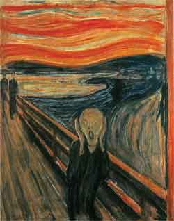 The scream, 1893 Edvard Munch