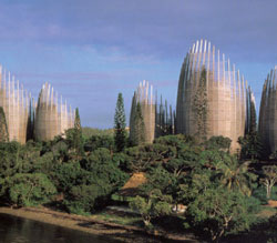 Centro Cultural Tijbaou, New Caledonia  (2009, cc 2.5)