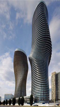 Absolute Towers, Mississauga, Canada.