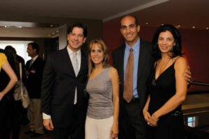 Dr. Oscar Soto Raíces y Dra. Marelli Colón Emeric con Dr. Julio Mazzoleni y Dra. Chantal Mazzoleni.