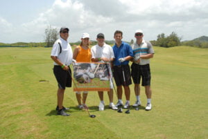 Dr. Nabal Bracero, Stephanie Font, Dr. Magdiel Mayol, Dr. Francisco López, Dr. Karim Benítez.