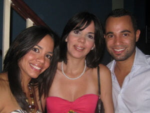 Emelin Sánchez Fonseca, Jennifer Serrano y Emmanuel Rodríguez.