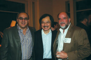 Dr. José A. López, Dr. Florencio Lao y Dr. Ramiro Román.