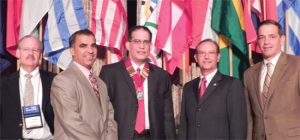 Dr. Eduardo Amy, Dr. Lorenzo González, Dr. Walter Frontera, Dr. Orlando Lugo, Lic. Henry Newman.