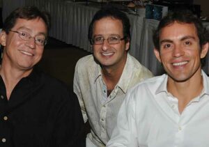 Dr. Jerry Lugo, Dr. Hiram Ruiz y Alexander Lugo.