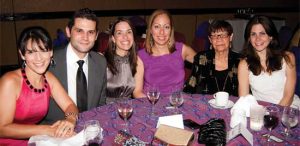 Dr Jorge Rohena y señora; Dra. Mariela Nieves; Dra. Yanira Marrero y acompañante; Dra Marielba Agosto.