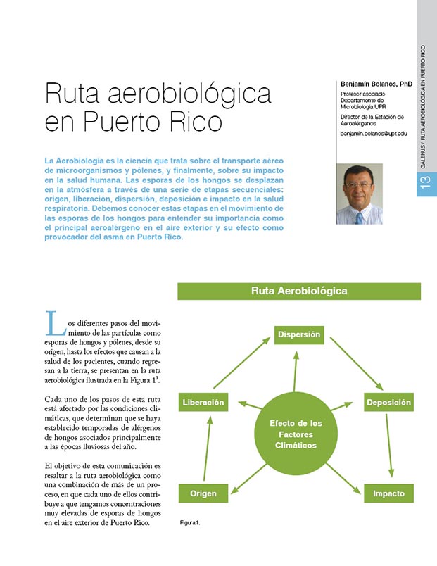 Ruta aerobiológica en Puerto Rico