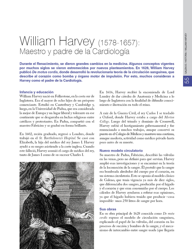 Historia de la Medicina: William Harvey y la Cardiología