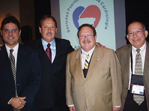Dres. Orlando Rodríguez-Vila, Jorge González, Raúl García Rinaldi y Esteban Linares.