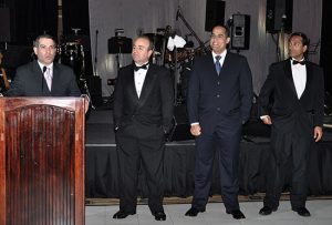 Dr. Magdiel Mayol, Dr. Pablo Marrero, Dr. José L. Pérez Maldonado y Dr. Artemio Torres.