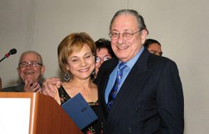 Dra. Frida Silva y el Dr. Heriberto Pagán Sáez.