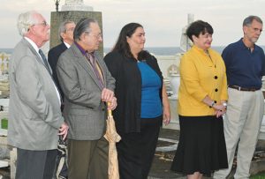 Dr. Marino Blasini, Dr. Heriberto Pagán, Dra. Borrego, Margarita Benitez y Sr. Edgardo García.