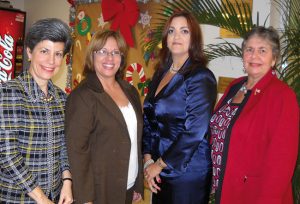 Dra. Norma Cruz Mendieta, Dra. Edmée Soltero, Dra. Sandra Marrero y Dra. Teresita Avilés.