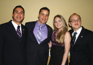 Daniel Montenegro, Javier Ramos, Vanessa Méndez y Matthew Brady Thomas.