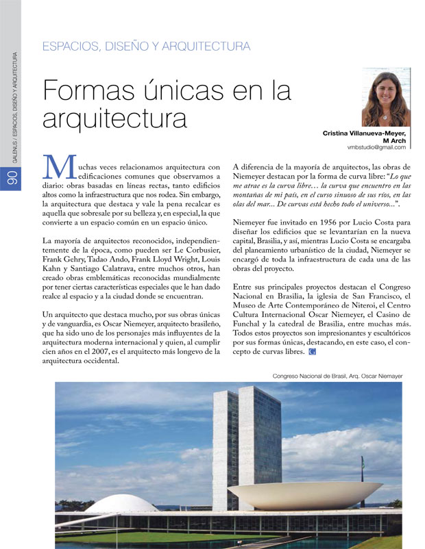 Formas únicas en la arquitectura