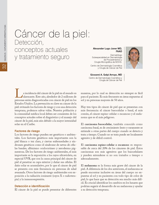 Cáncer de la piel