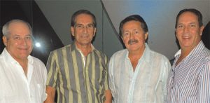 Dr. Vicente Alcaraz, Dr. René Vázquez Botet, Dr. Hamed Santaella, Dr. José R. Cumba.