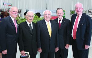 Dr. Carlos Girod, Dr. Rafael González Alcover, Dr. Mario García Palmieri, Dr. Norman Maldonado, Dr. Ibrahim Pérez.