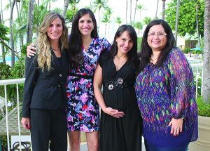 Dra. Lina Felípez, Dra. Rosalyn Díaz, Dra. Sheyla Calderón, Dra. Wihelma Echevarría.