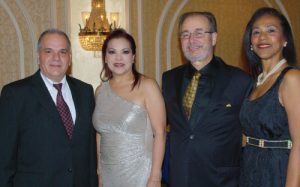 Dr. Francis P. Bacó, Sra. Myrna Ramos, Dr. Harry Jiménez y Dra. Myriam Allende.