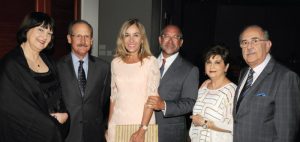 Dr. Carlos Ramírez Tánchez y Sra.; Dr. Humberto Lugo Vicente y Sra.; Dr. Ernesto Rive Mora y Sra.
