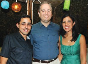 Dr. Eduardo Acosta, Dr. Jorge Arzola y Dra. Jessica Cedeño.