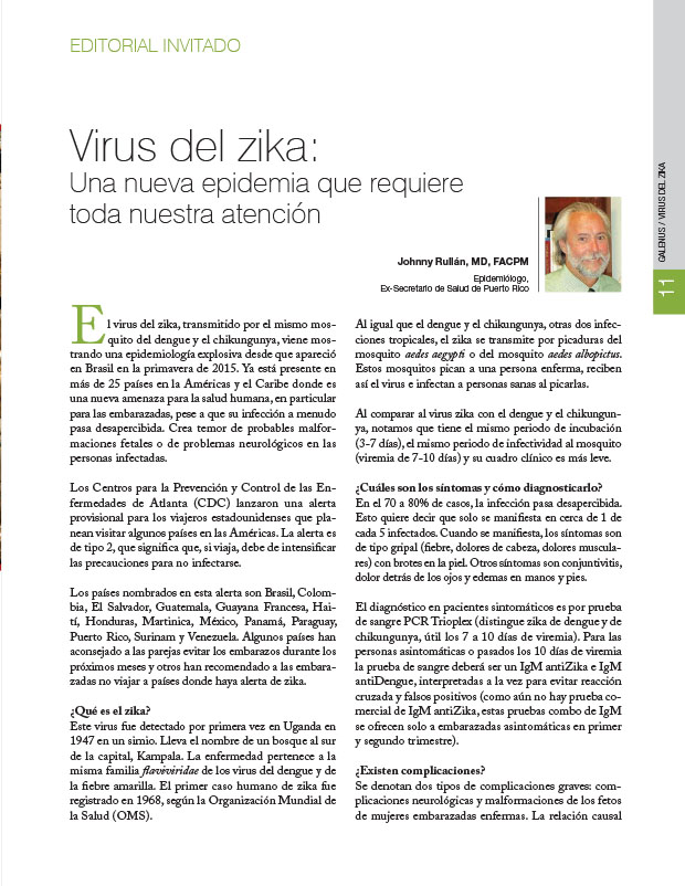 Editorial Invitado: Zika
