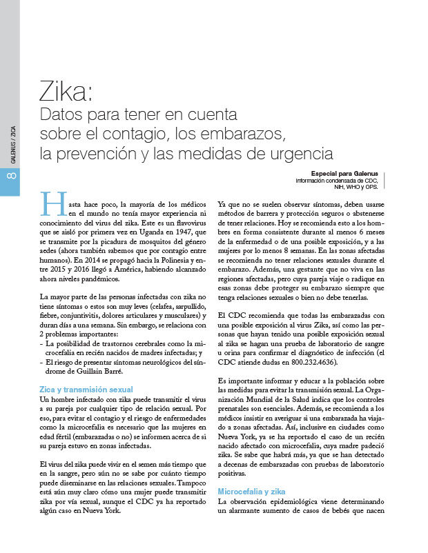 Zika: Datos para tener en cuenta sobre el contagio, los embarazos, la prevención y las medidas de urgencia