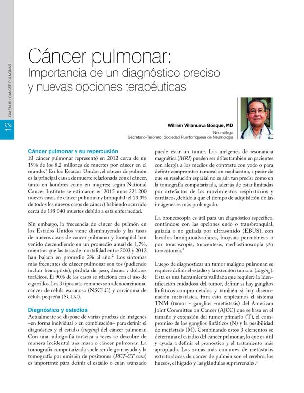 Cáncer pulmonar