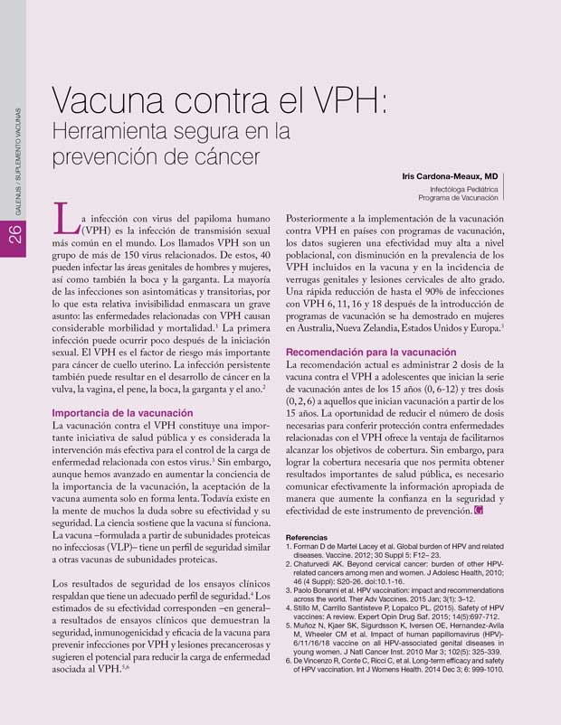 Vacuna contra el VPH