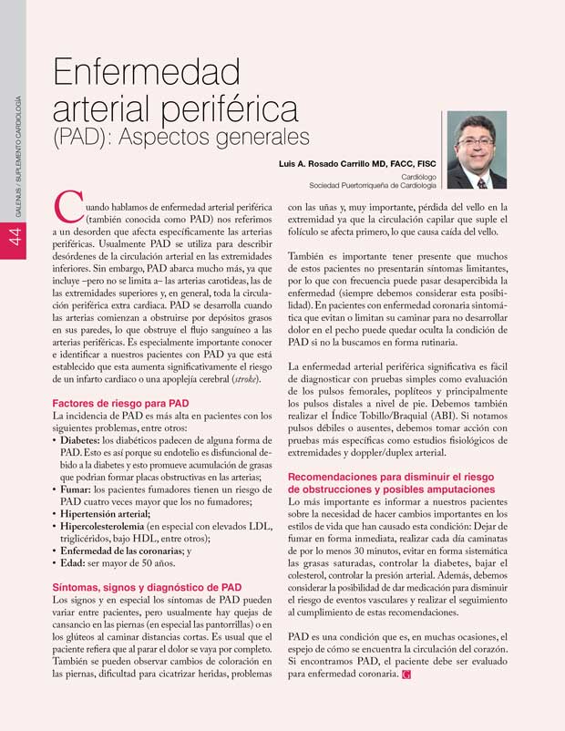 Enfermedad arterial periférica