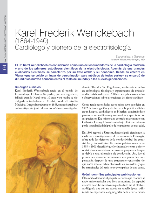 Historia: Karel Frederik Wenckebach