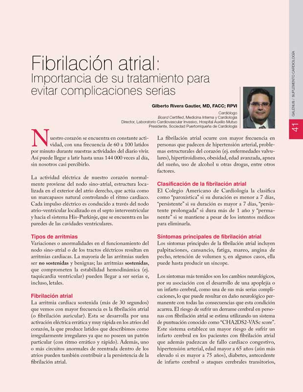 Fibrilación atrial