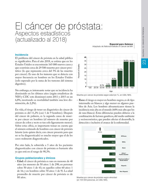 El cáncer de próstata